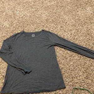 Gray long sleeve layering T size Medium